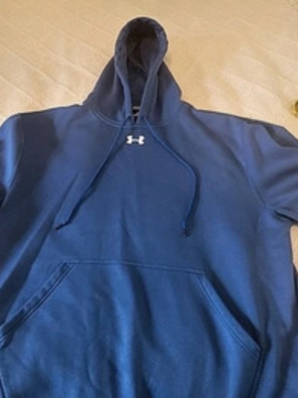 Under Armour Rival Fleece Hoodie Blue Pullover